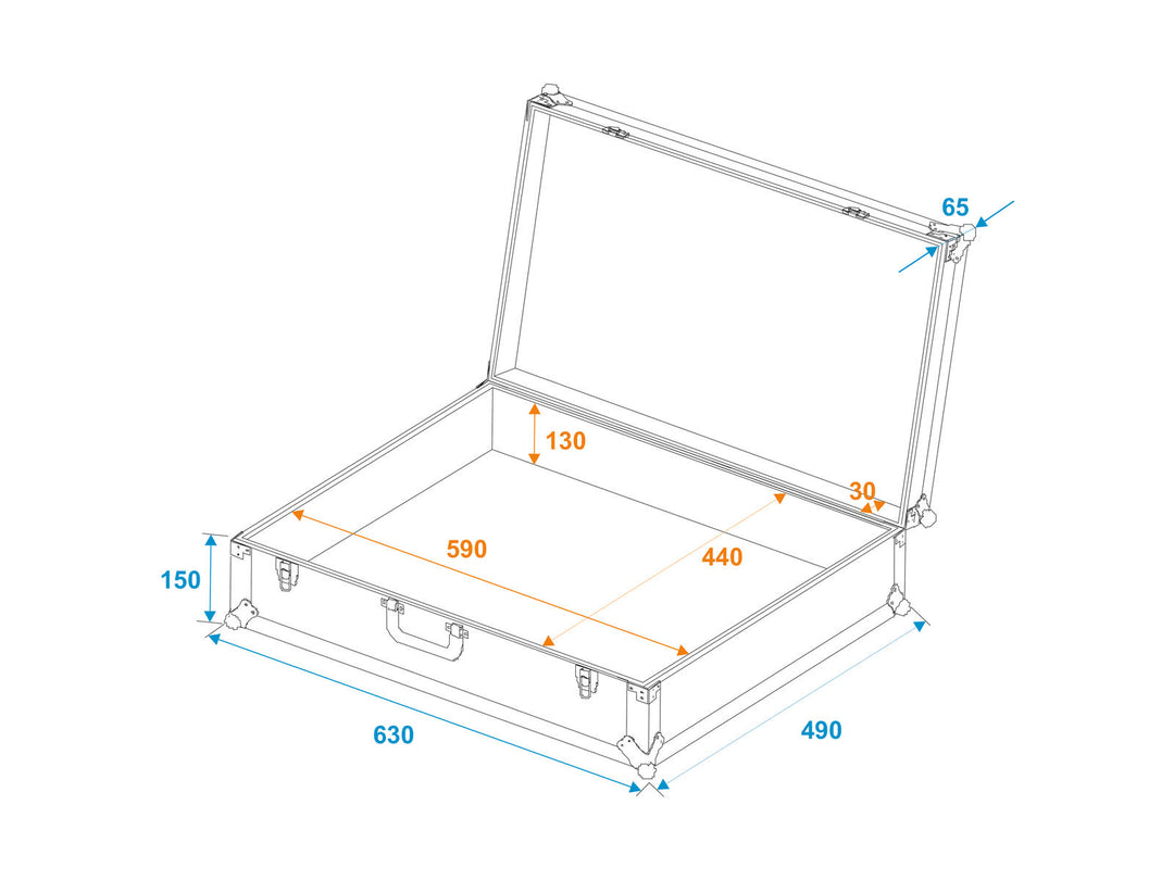 Caisse universelle Case Pick 62x47x19cm