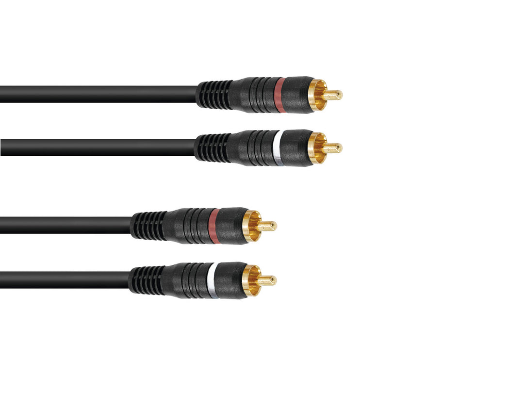 Câble RCA OMNITRONIC 2x2 3m
