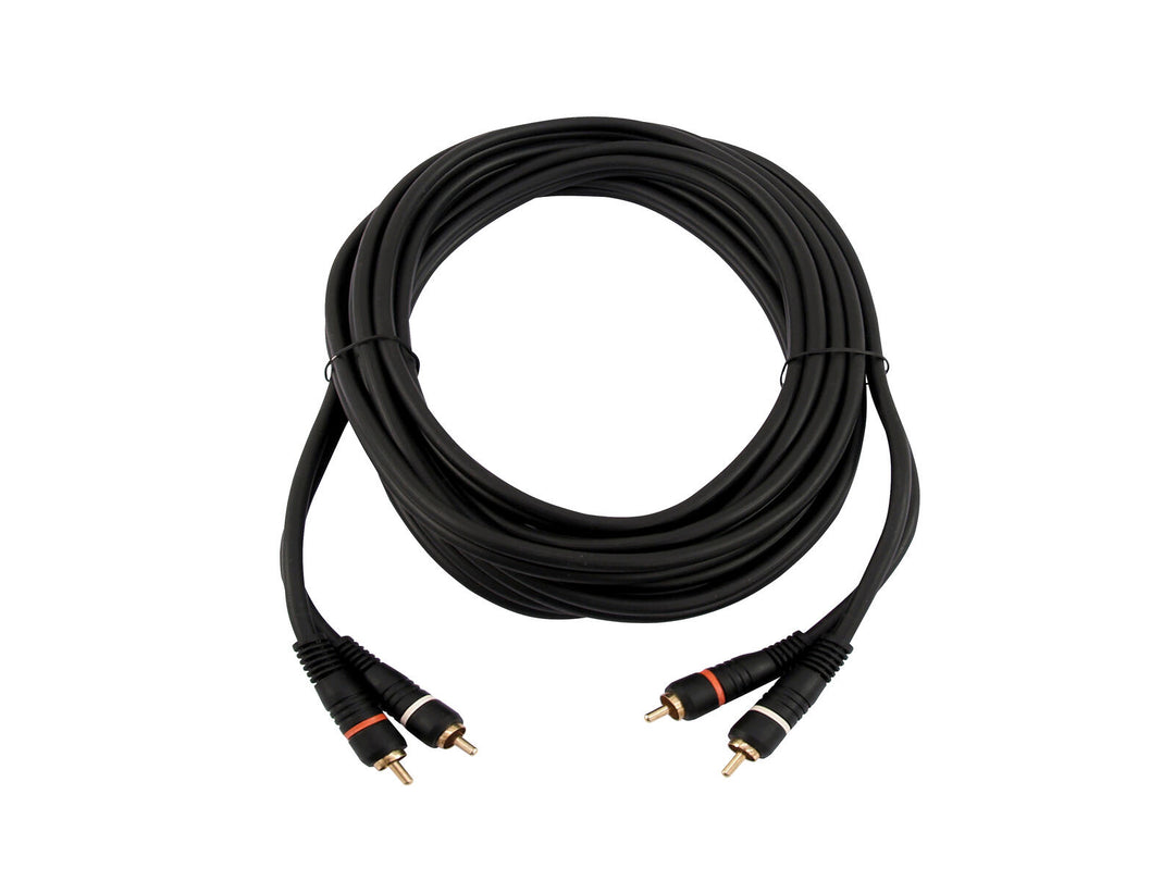 OMNITRONIC Câble RCA 2x2 10m