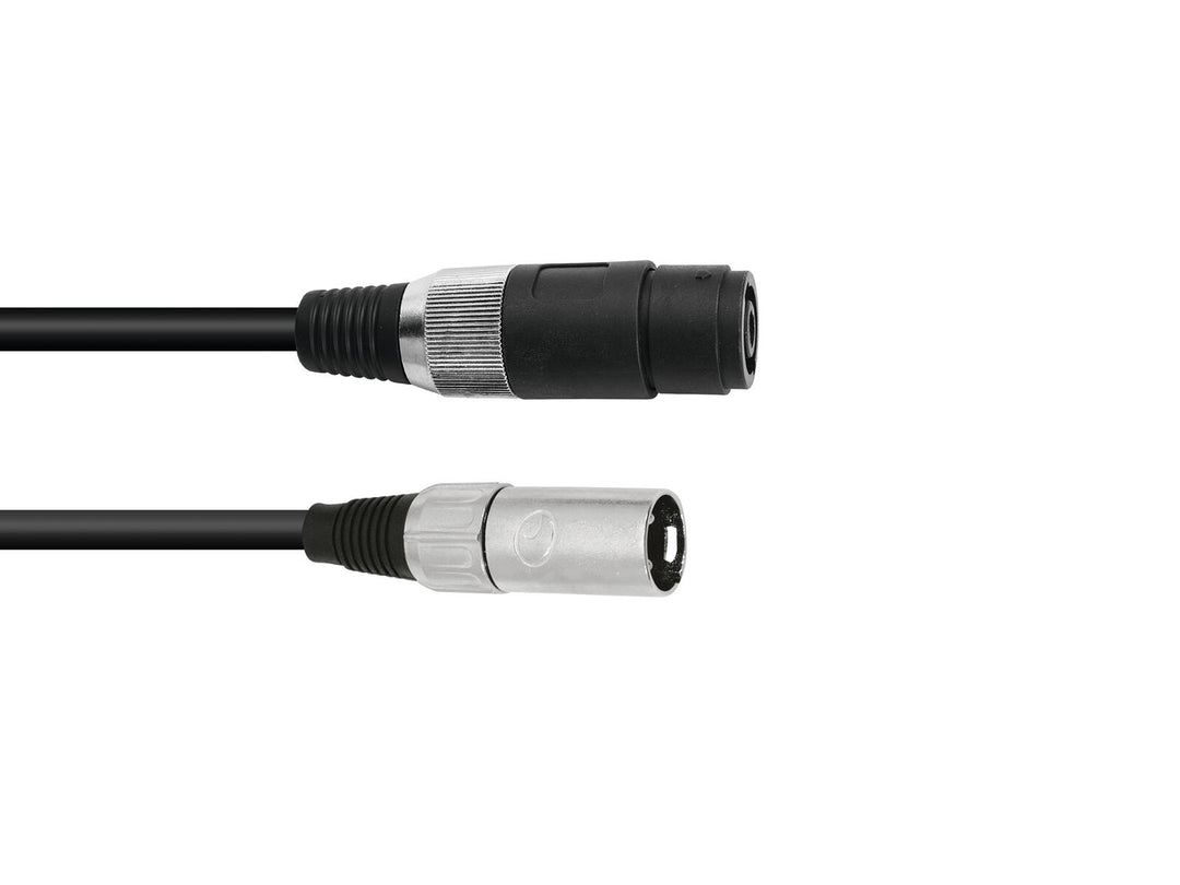 OMNITRONIC câble adaptateur Speaker(F)/XLR(M) 1m bk