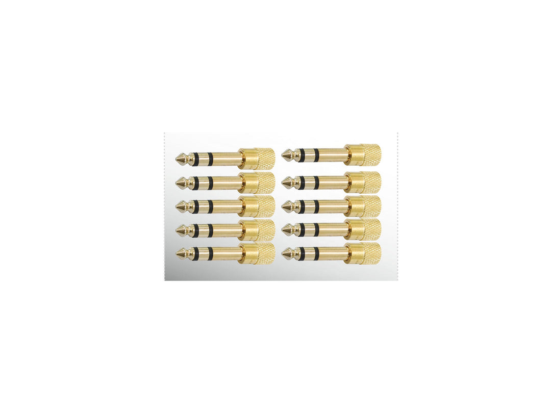 OMNITRONIC Adaptateur Jack(M)/3.5 Jack(F) 10x