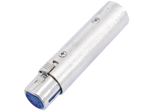 Adaptateur Audio Stik 3 pôles XLR Mâle vers 5 pôles XLR Femelle