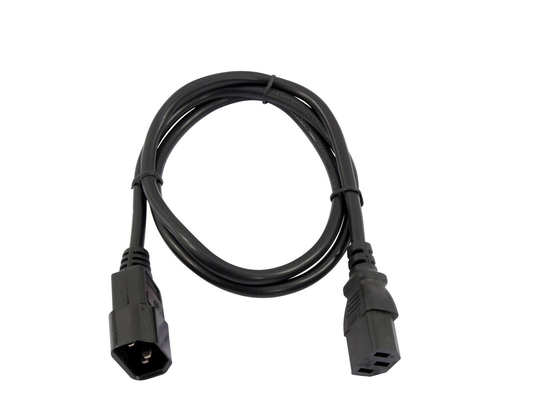 OMNITRONIC Rallonge IEC 3x0.75 1.5m bk