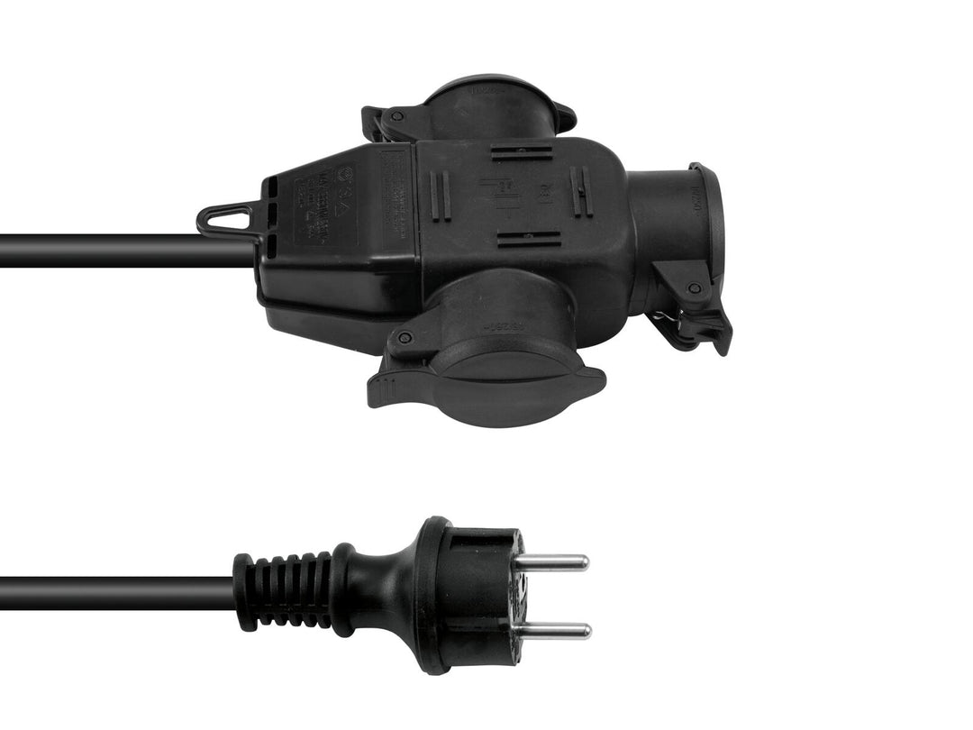 EUROLITE Rallonge 3x2.5 3m triple