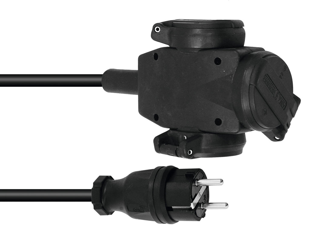 PSSO Rallonge 3x2.5 15m 3-fold bk