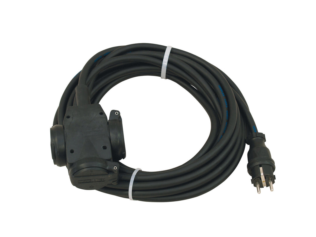 PSSO Rallonge 3x2.5 15m 3-fold bk