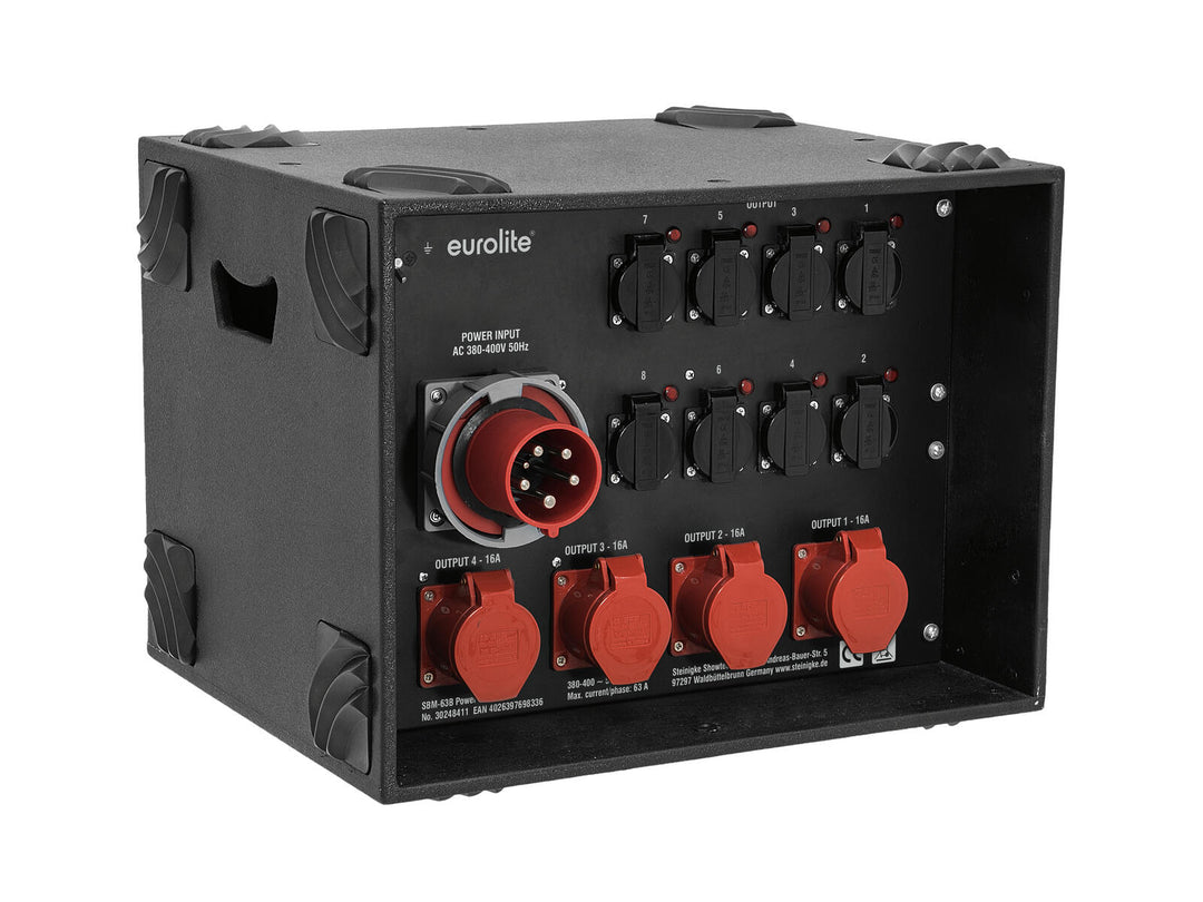 EUROLITE SBM-63B Répartiteur de puissance