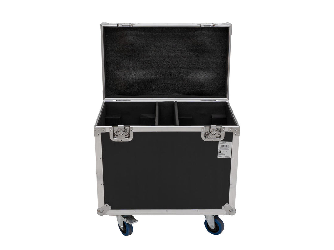 ROADINGER Flightcase 2x TMH-H380 avec roulettes