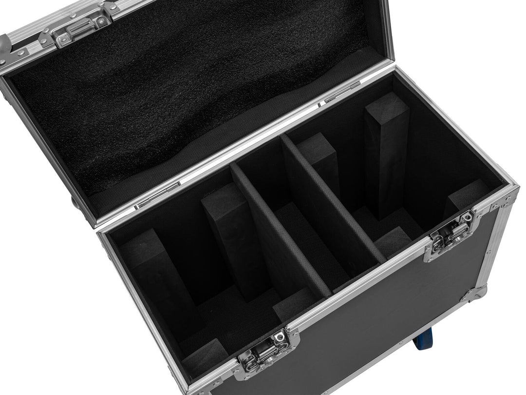 Flight-case ROADINGER 2x TMH-B120 avec roulettes