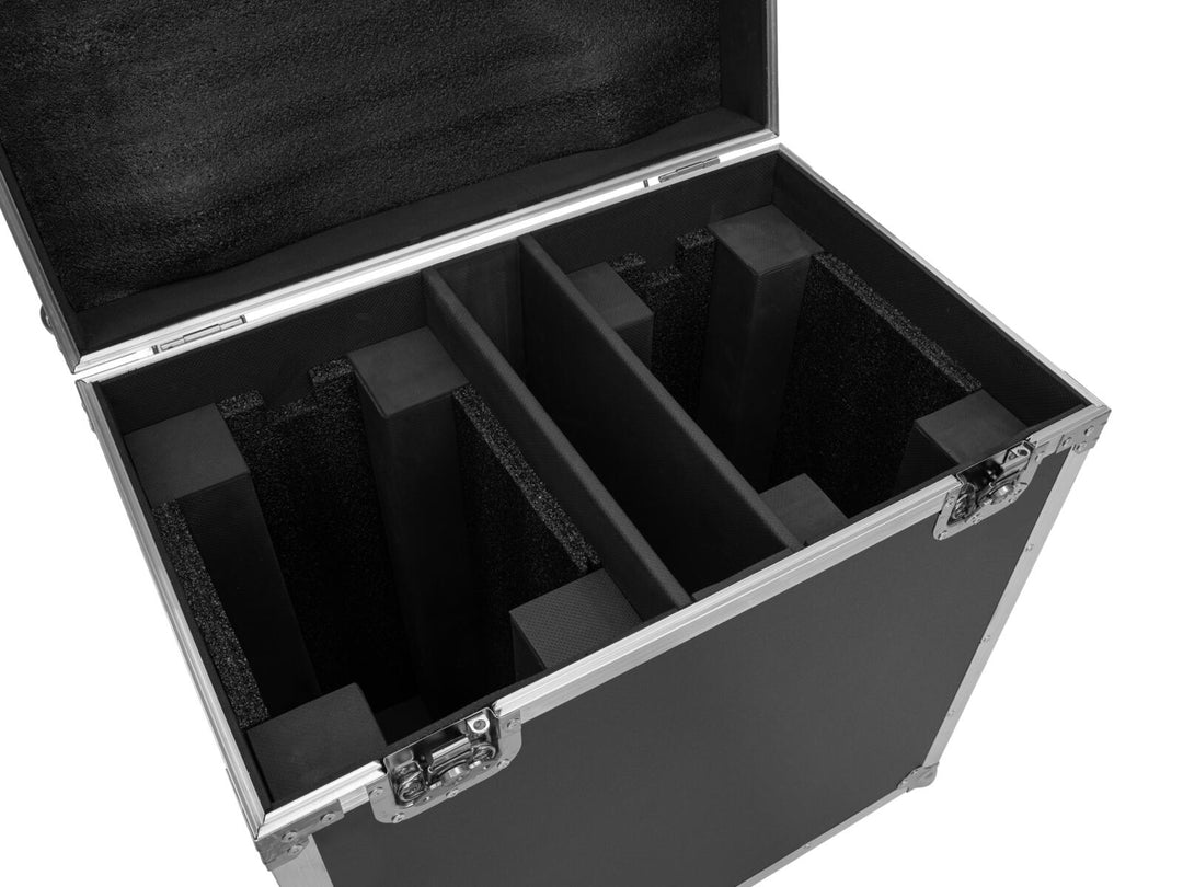 ROADINGER Flightcase 2x TMH-S400 avec roulettes