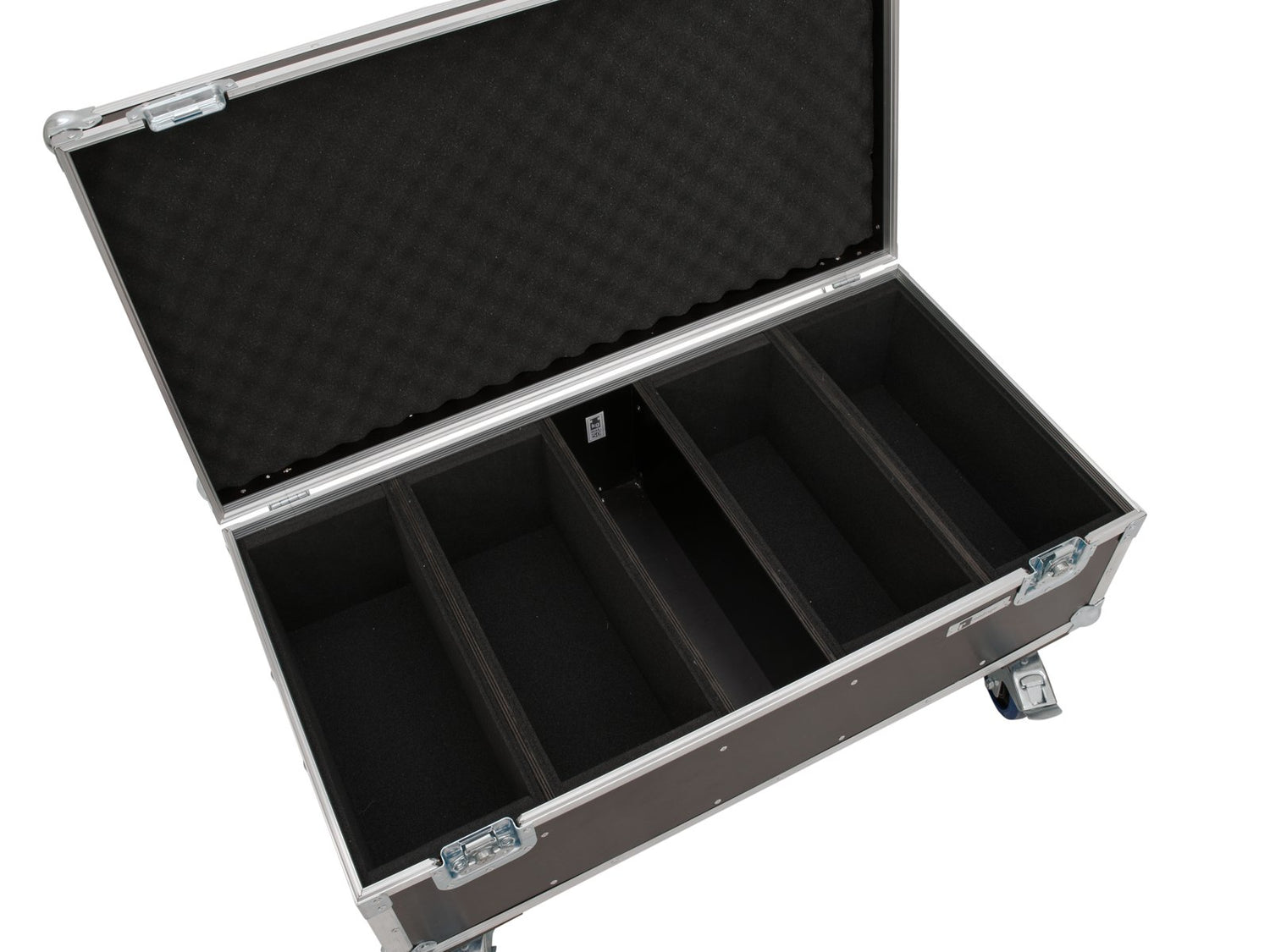 ROADINGER Flightcase 4 x Audience Blinder