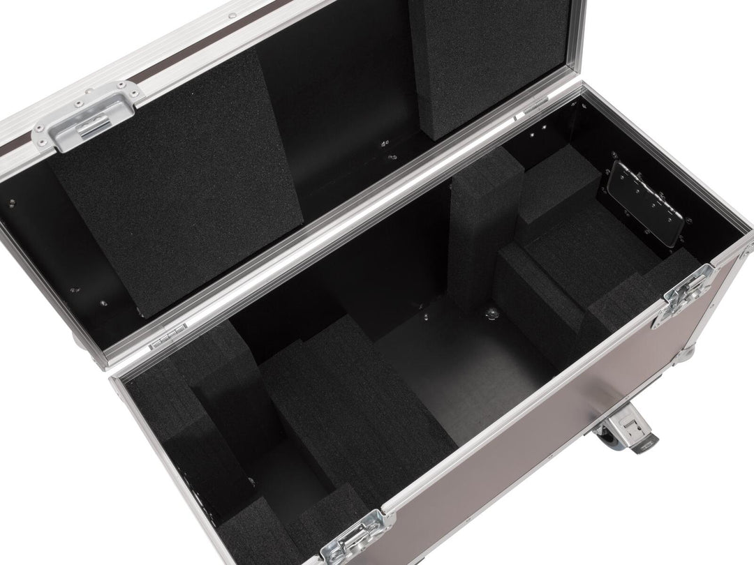 ROADINGER Flightcase 1x LED SL-350/SL-160 avec roulettes