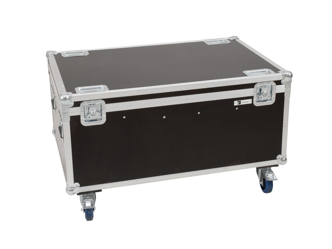 ROADINGER Flightcase pour 8 LED IP PAR 12x8W QCL/12x9 SQL Spot à roulettes