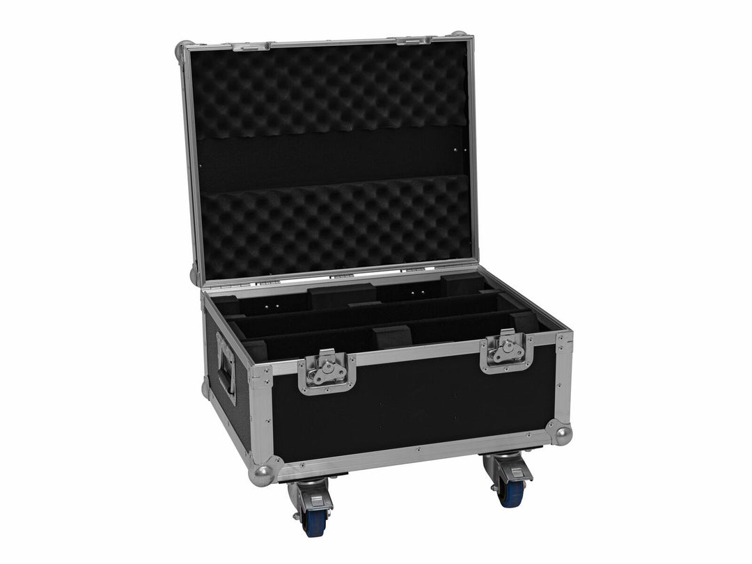 EUROLITE Set 4x LED CLS-9 QCL RGB/WW 9x7W + Étui