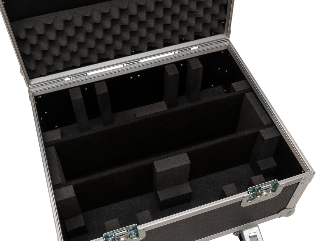 ROADINGER Flight-case 4x LED CLS-9 QCL RGB/WW 9x7W