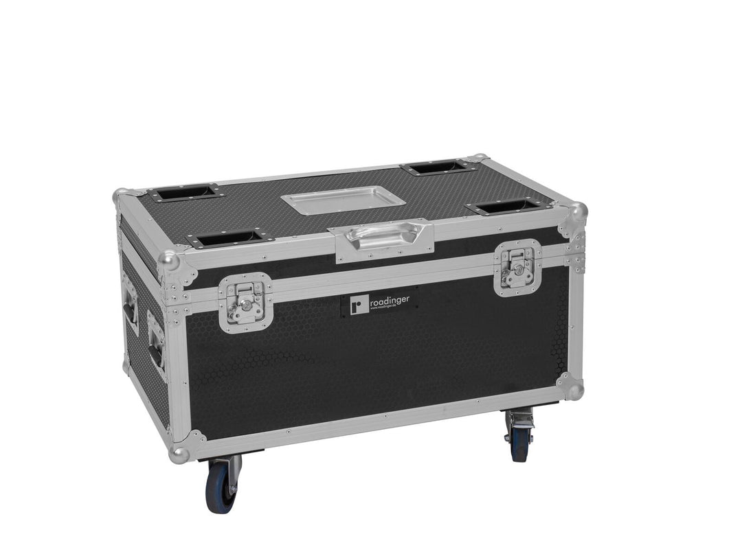 ROADINGER Flight-case 4x Multiflood IP 8x10W RGBW Wash