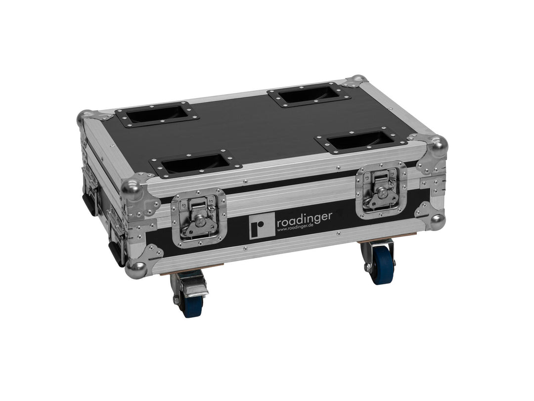 ROADINGER Flightcase 8x AKKU Mini IP UP-4 QCL Spot MK2 avec fonction de charge