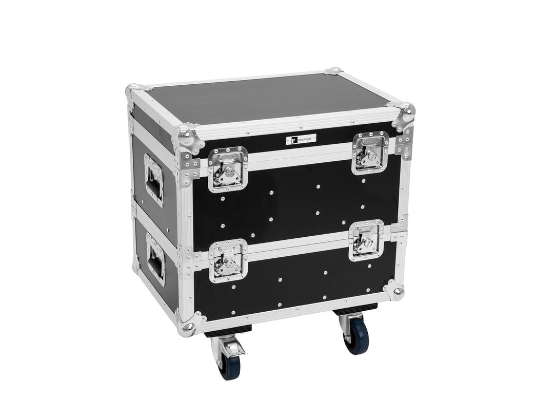 ROADINGER Flightcase 8x IP PIX Strobe RGB CW+WW avec roulettes