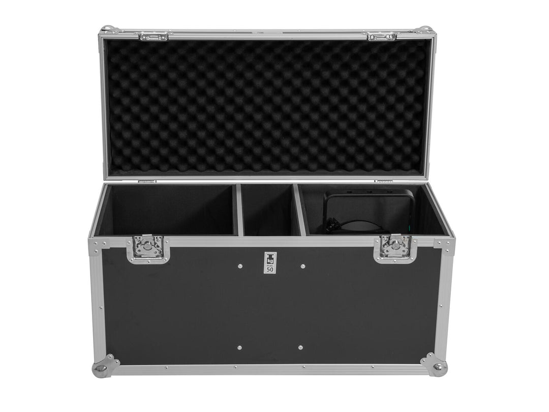 ROADINGER Flight-case 2x THA-100F MK3
