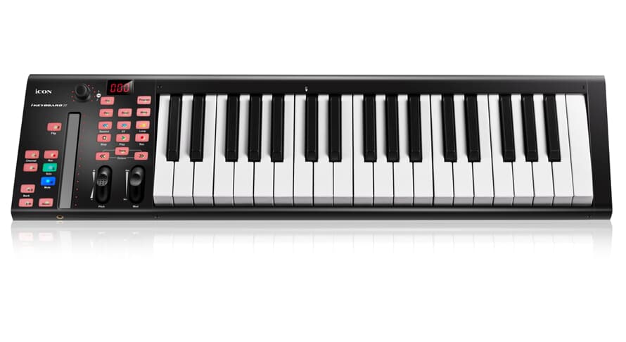 iCon iKeyboard 4X Clavier MIDI (37 Touches)