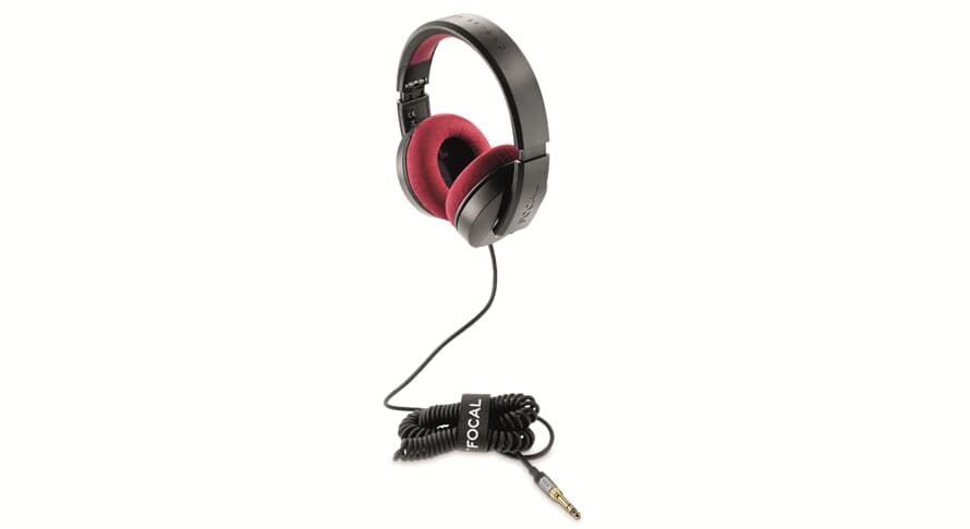 Focal Listen Professional Écouteurs DJ (Noir/Rouge)