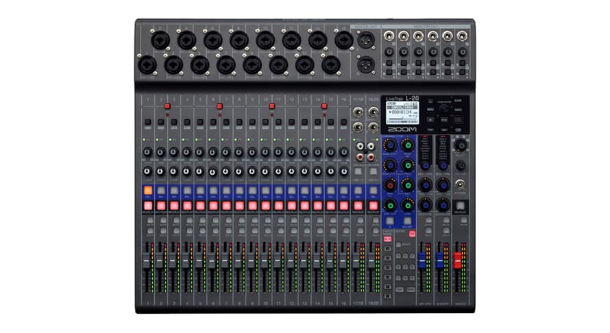 Zoom LiveTrak L-20 - Table de Mixage Numérique