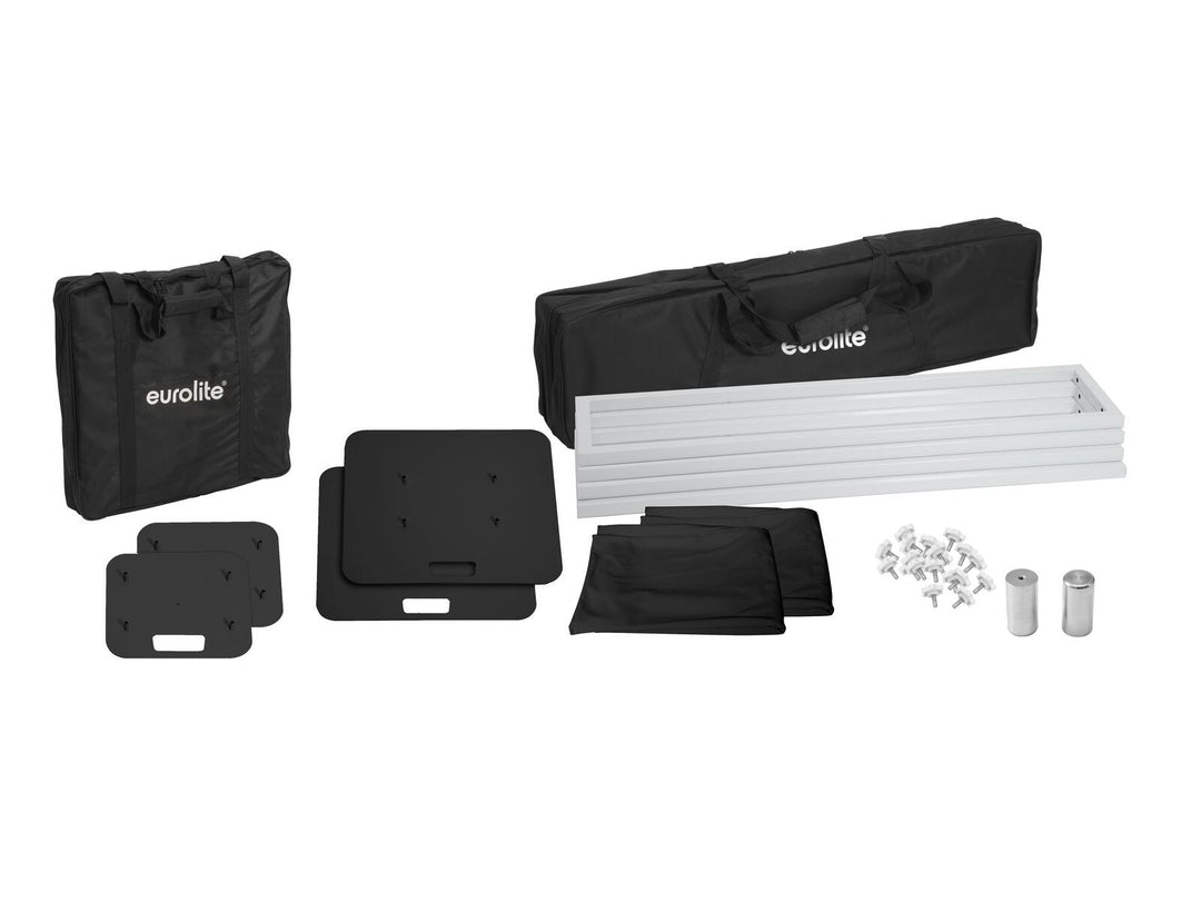 EUROLITE 2x pied Stage 150cm avec housse et sac, noir