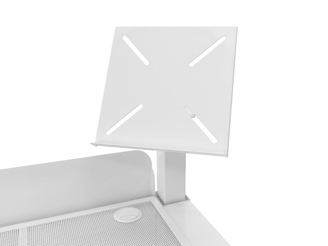 OMNITRONIC support pour ordinateur portable pour BOOZ Event Stand blanc