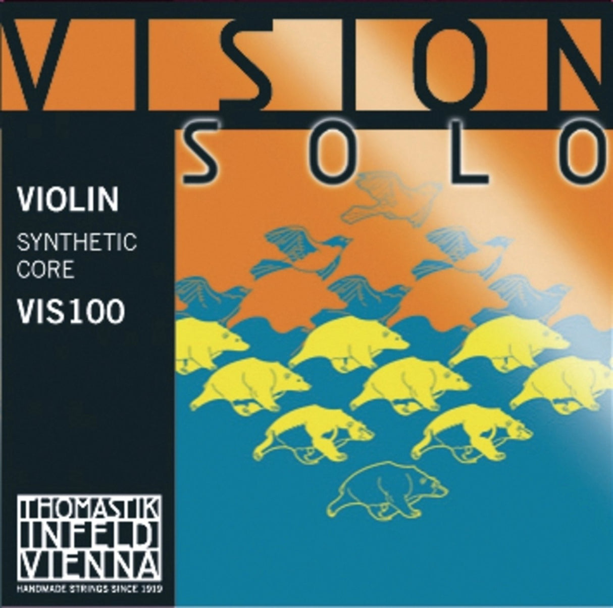 Thomastik-Infeld Violin strings Vision solo - D Silver wound (VIS03A)