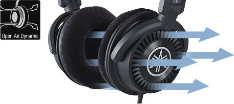 Yamaha HPH-150B - Casque d'Étude (Noir)