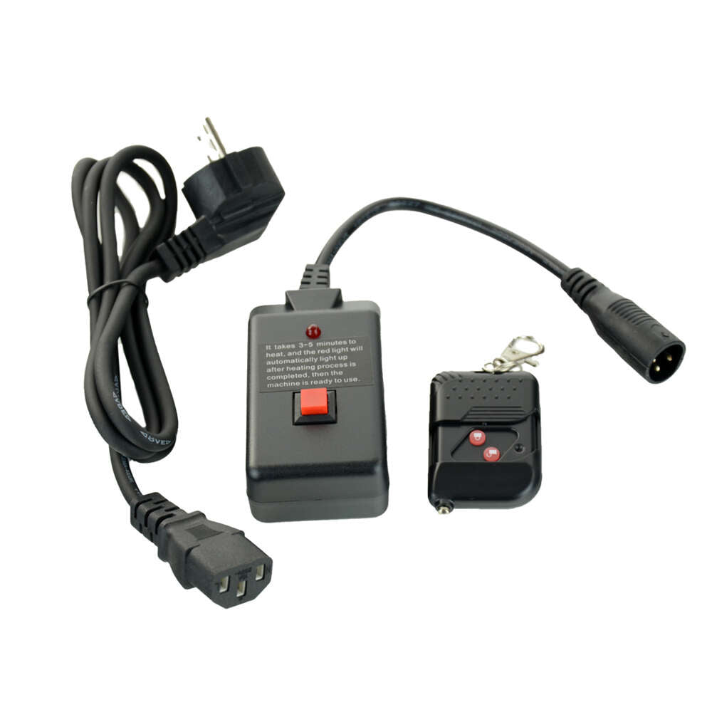 Firefog Hornet 400LED machine à brouillard 400 W avec LED et 2 télécommandes, noire