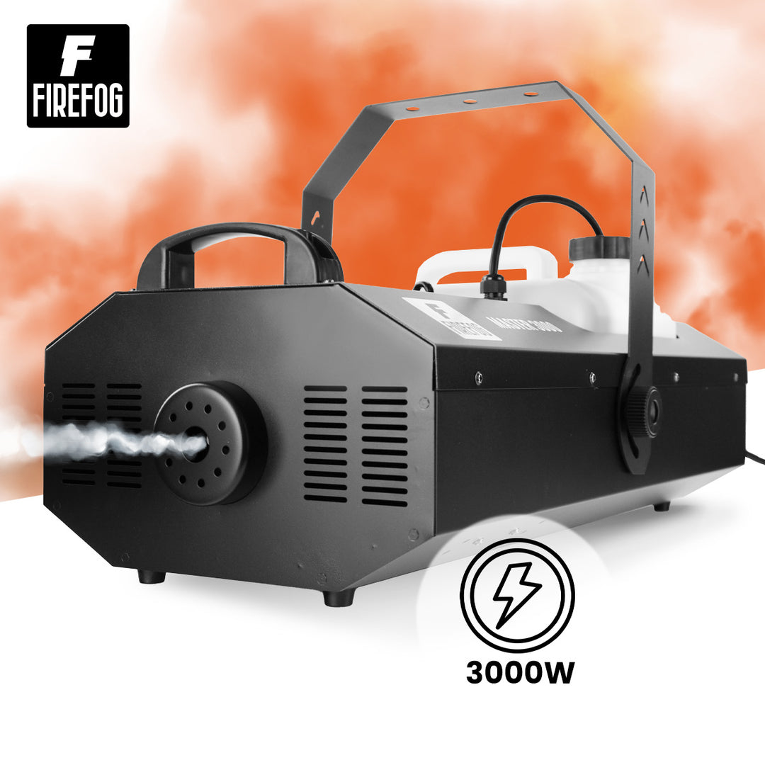 Firefog Master 3000 machine à brouillard 3000 W avec DMX et télécommande