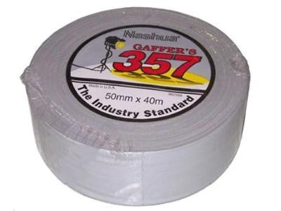 Nashua 357 Gaffa Tape 48mm (55m, Blanc)