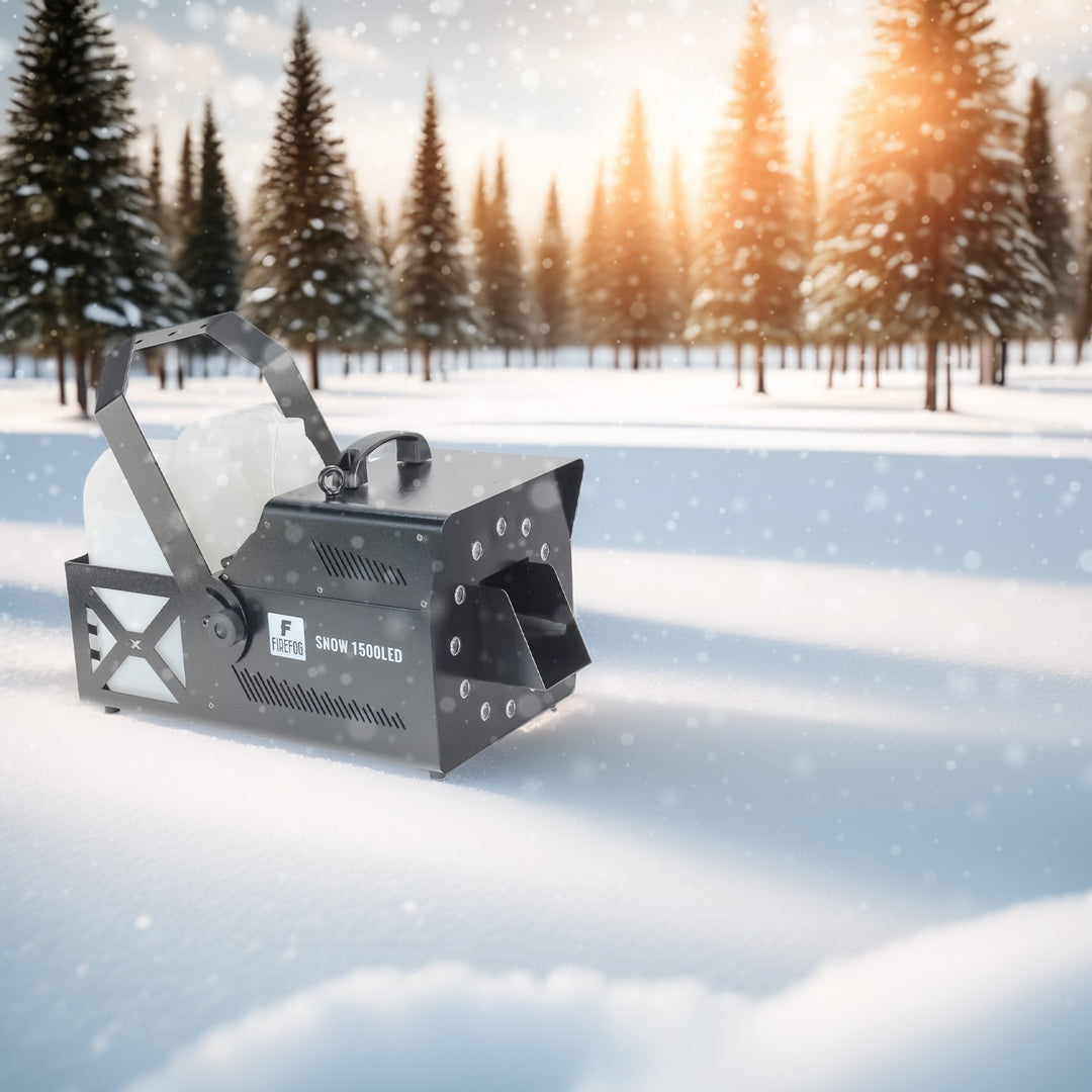 Firefog Snow 1500LED machines à neige 1500 W avec RGB LED et DMX