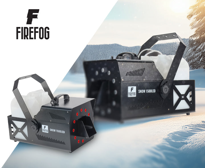 Firefog Snow 1500LED machines à neige 1500 W avec RGB LED et DMX