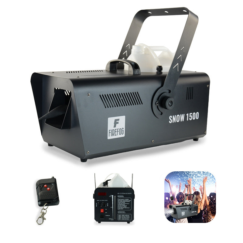 Firefog Snow1500 DMX machines à neige 1500 W avec télécommande