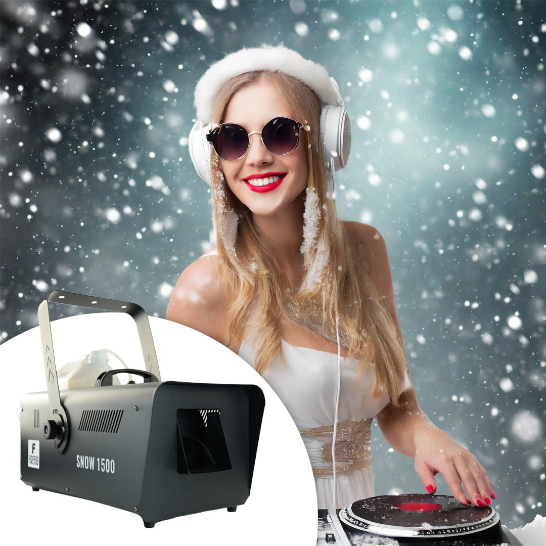 Firefog Snow1500 DMX machines à neige 1500 W avec télécommande
