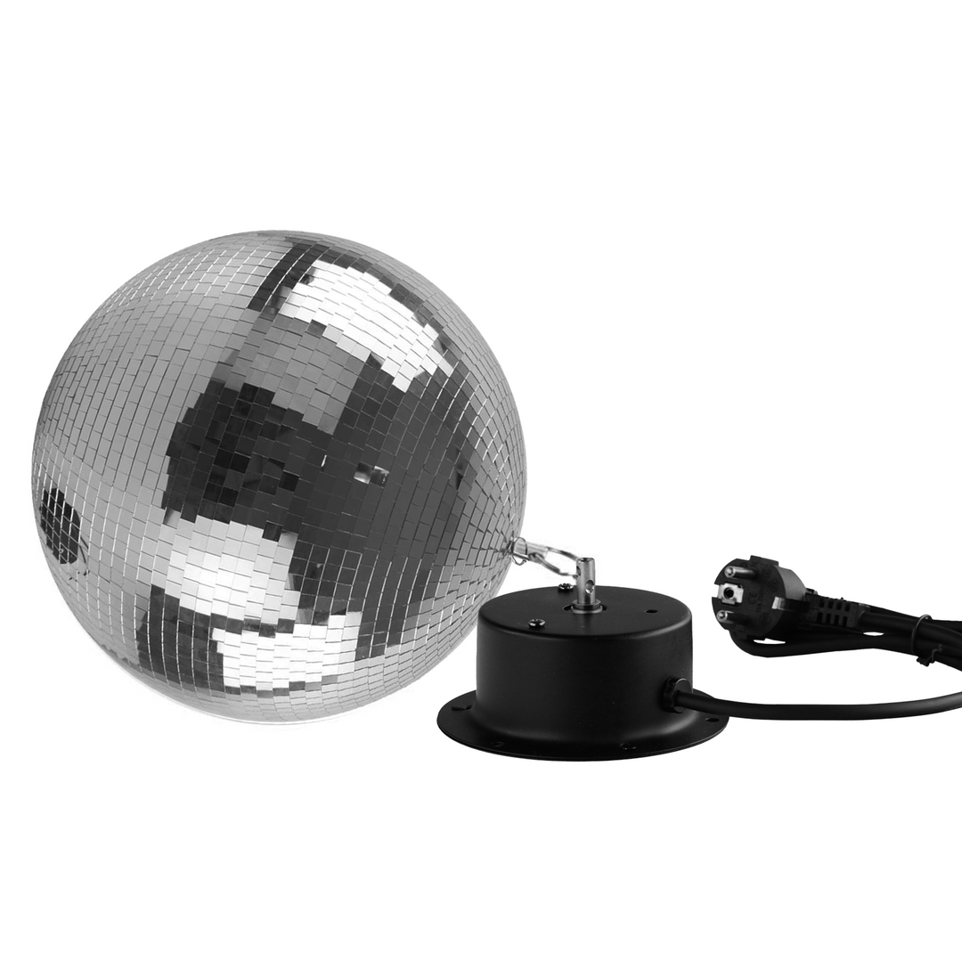 Kit boule à facettes avec moteur et spot (20cm)