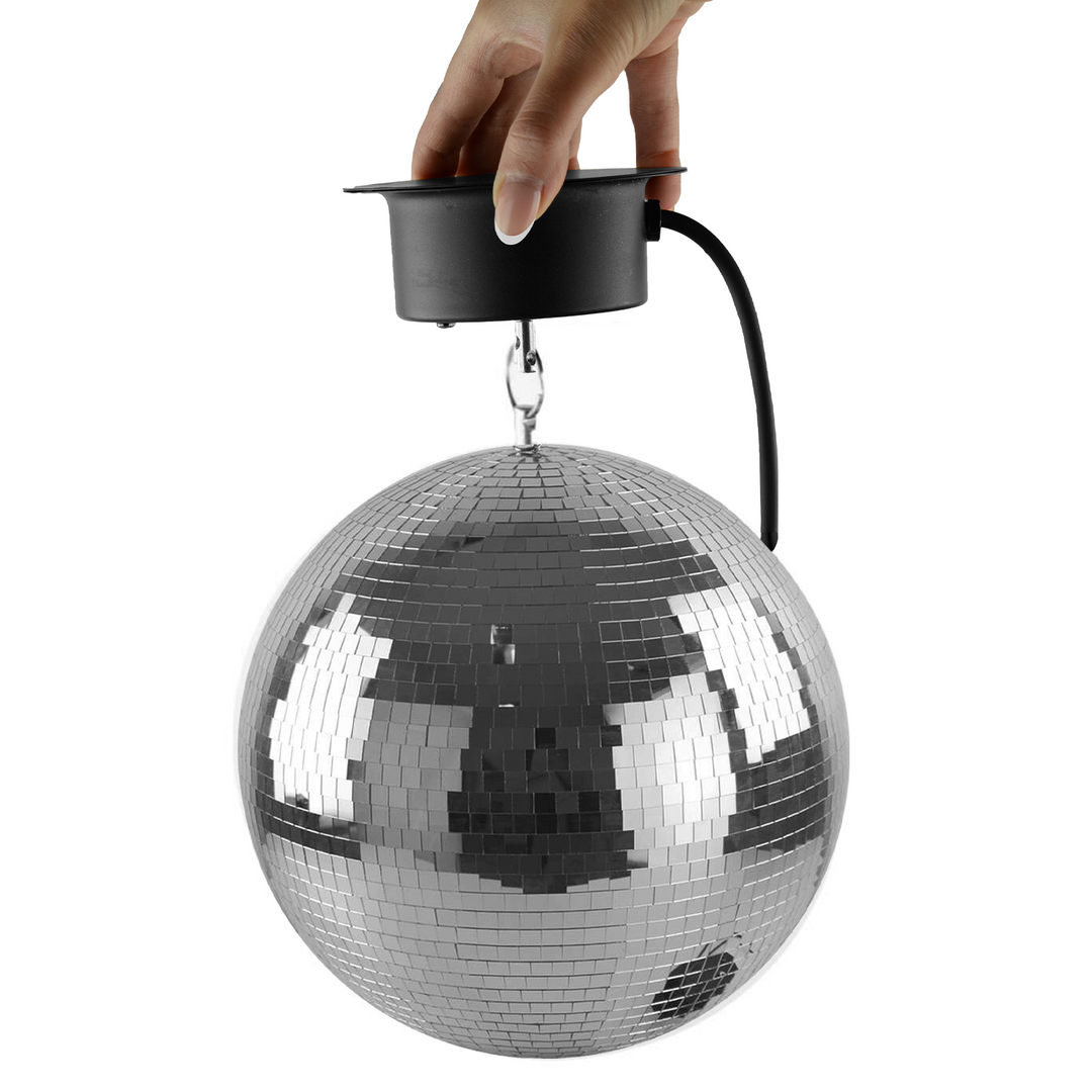 Kit boule à facettes avec moteur et spot (20cm)