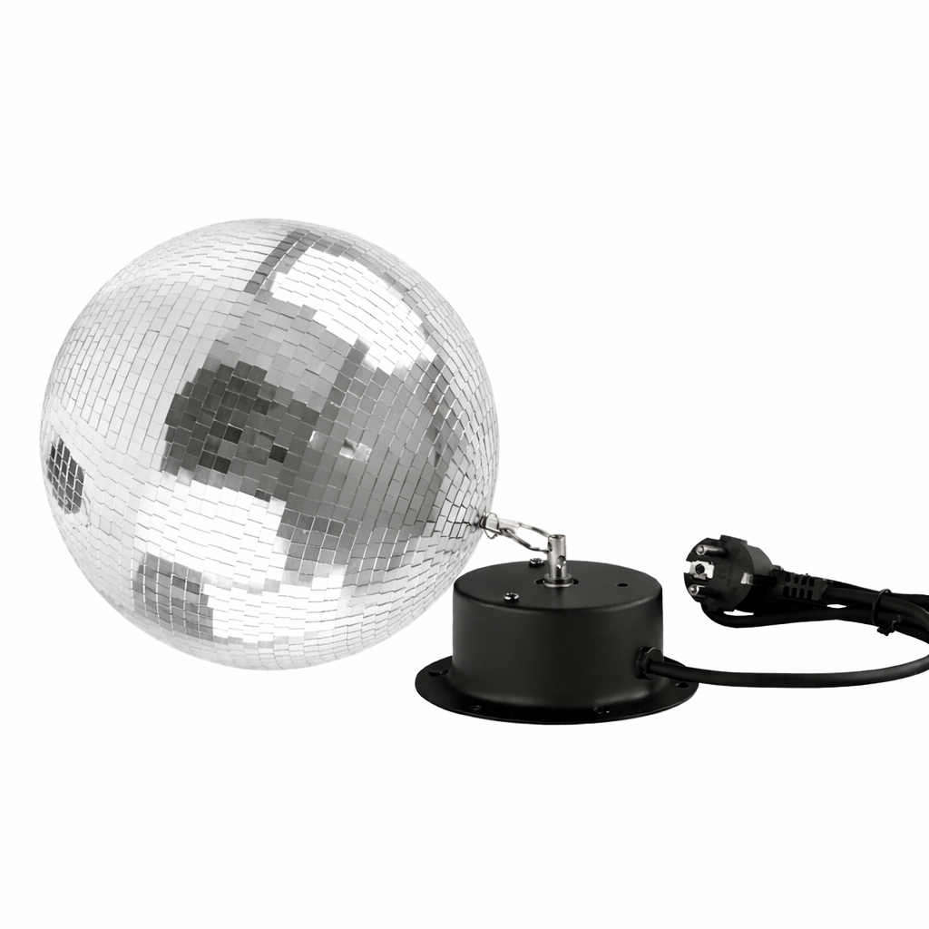 Kit boule à facettes avec moteur et spot (30cm)