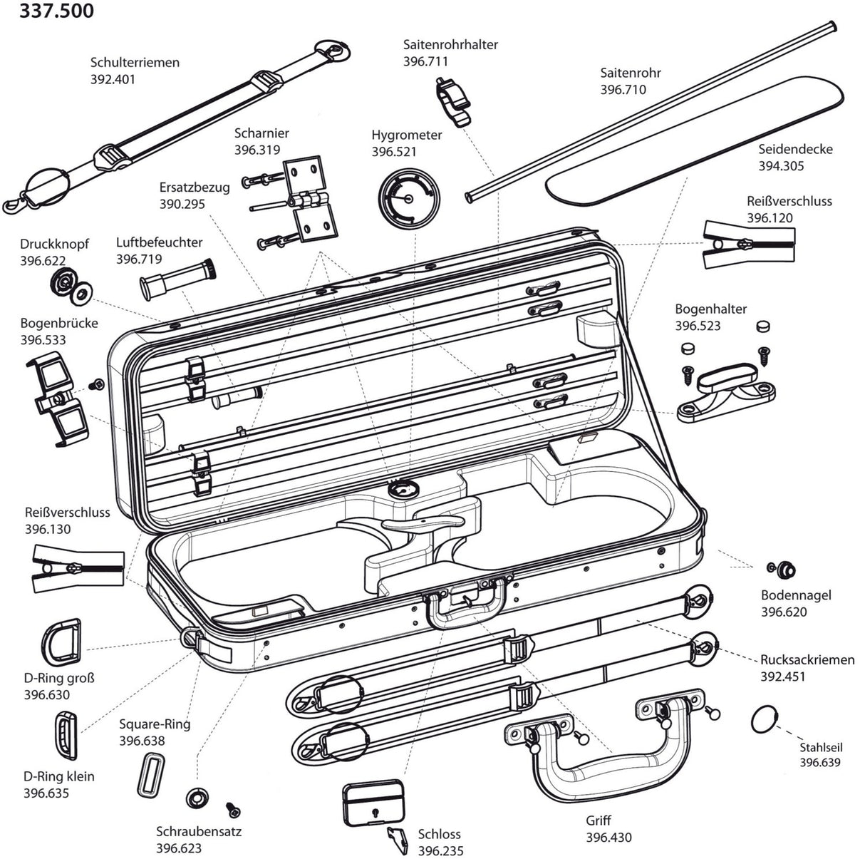 GEWA Bow holder - Bow holder