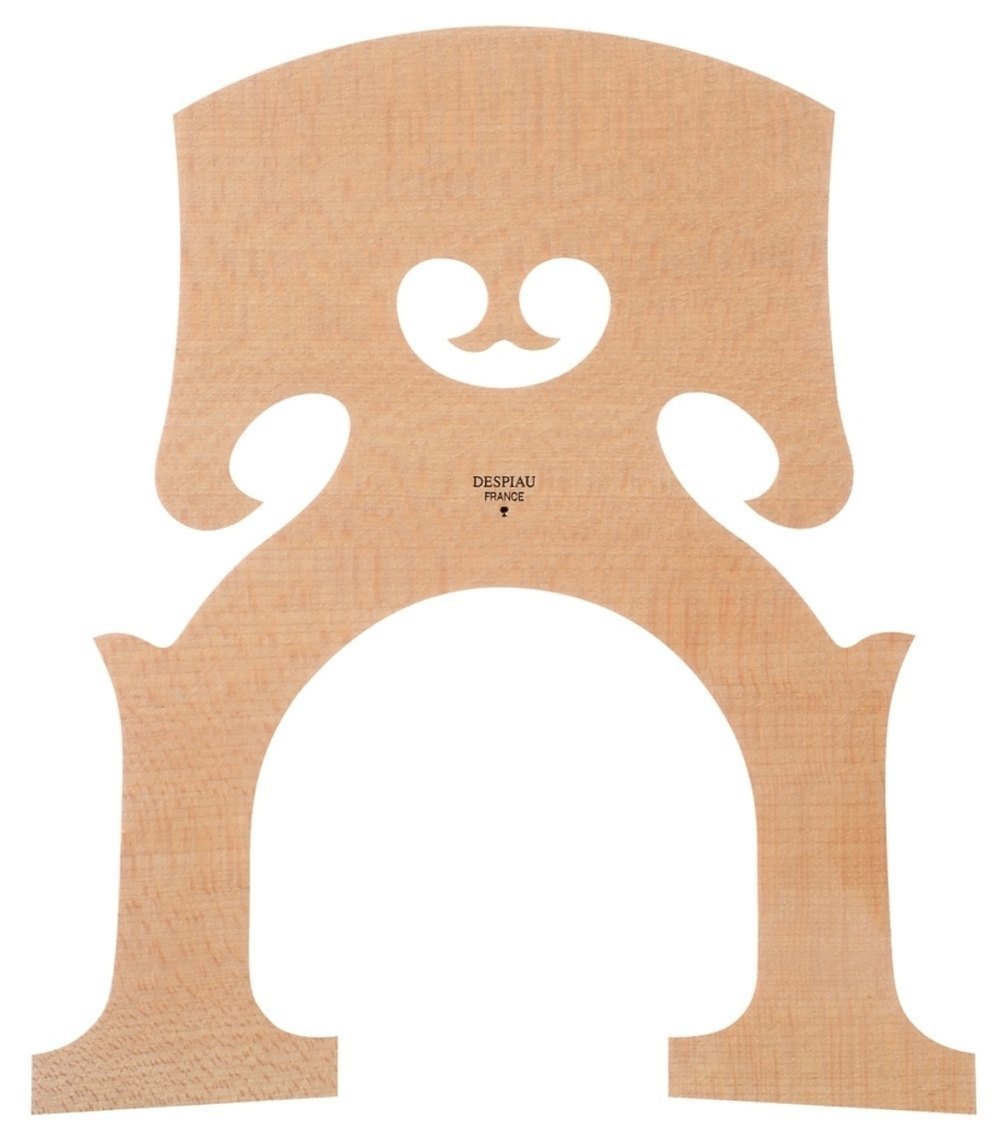 Despiau touche de contrebasse modèle belge 7, 3/4, largeur de pied 150 mm