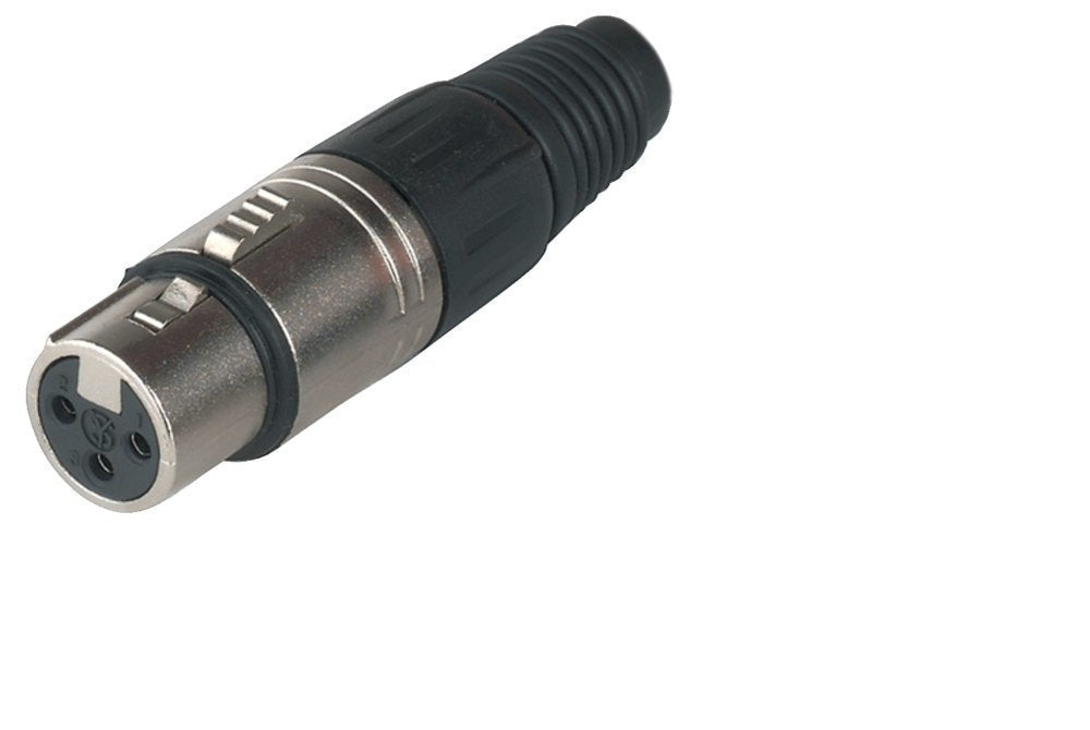 GEWA connecteur XLR femelle avec serre-câble
