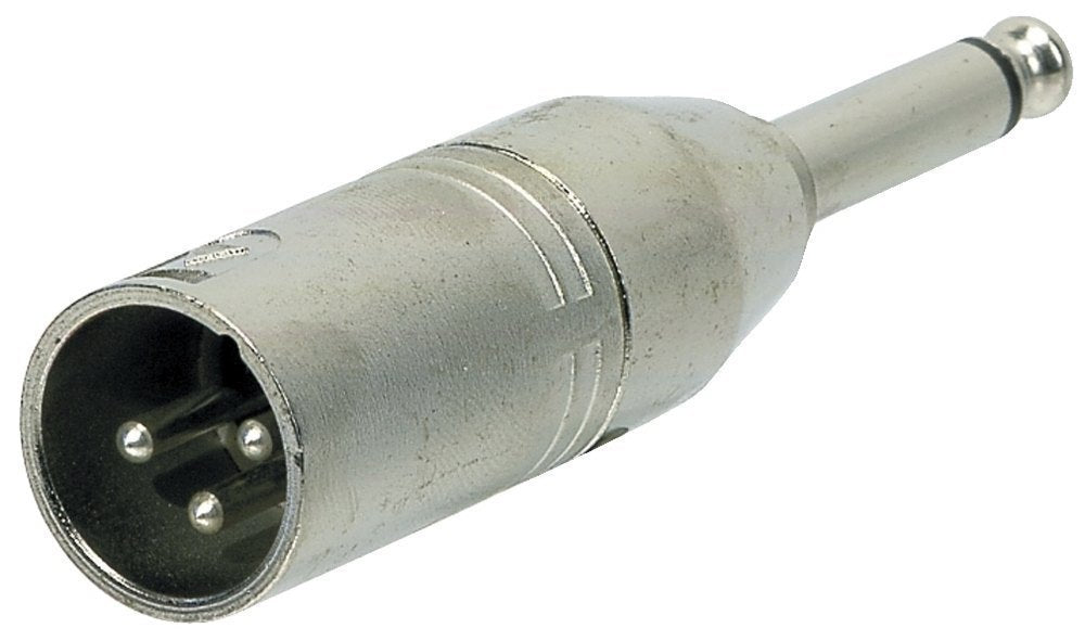GEWA adaptateur XLR mâle vers jack mono 6,3 mm