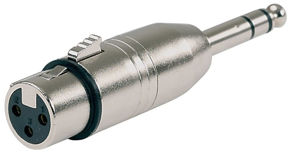 Adaptateur GEWA XLR femelle vers jack stéréo 6,3 mm