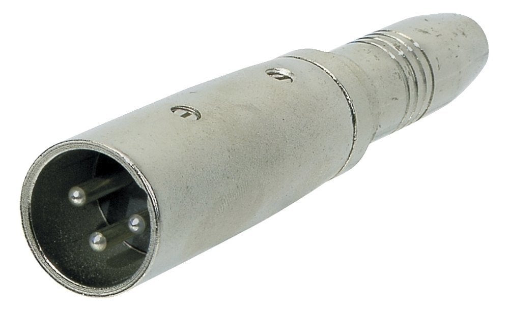 GEWA adaptateur jack stéréo femelle 6,3 mm vers XLR mâle