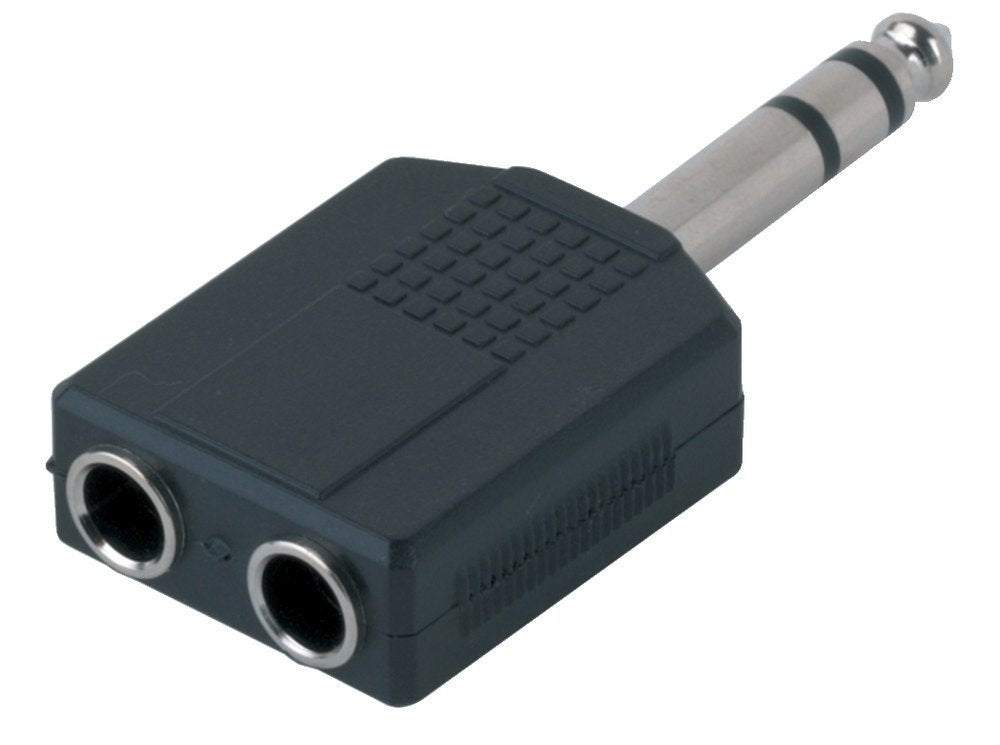 GEWA adaptateur répartiteur jack 6,3 mm stéréo