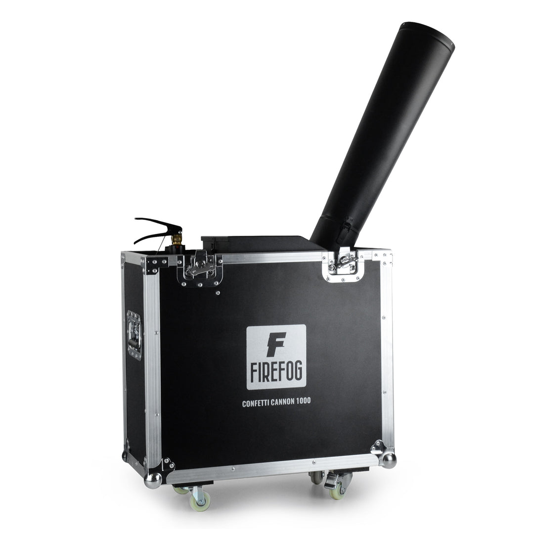 Firefog CANNON 1000+ canon à confettis CO2 dans un case