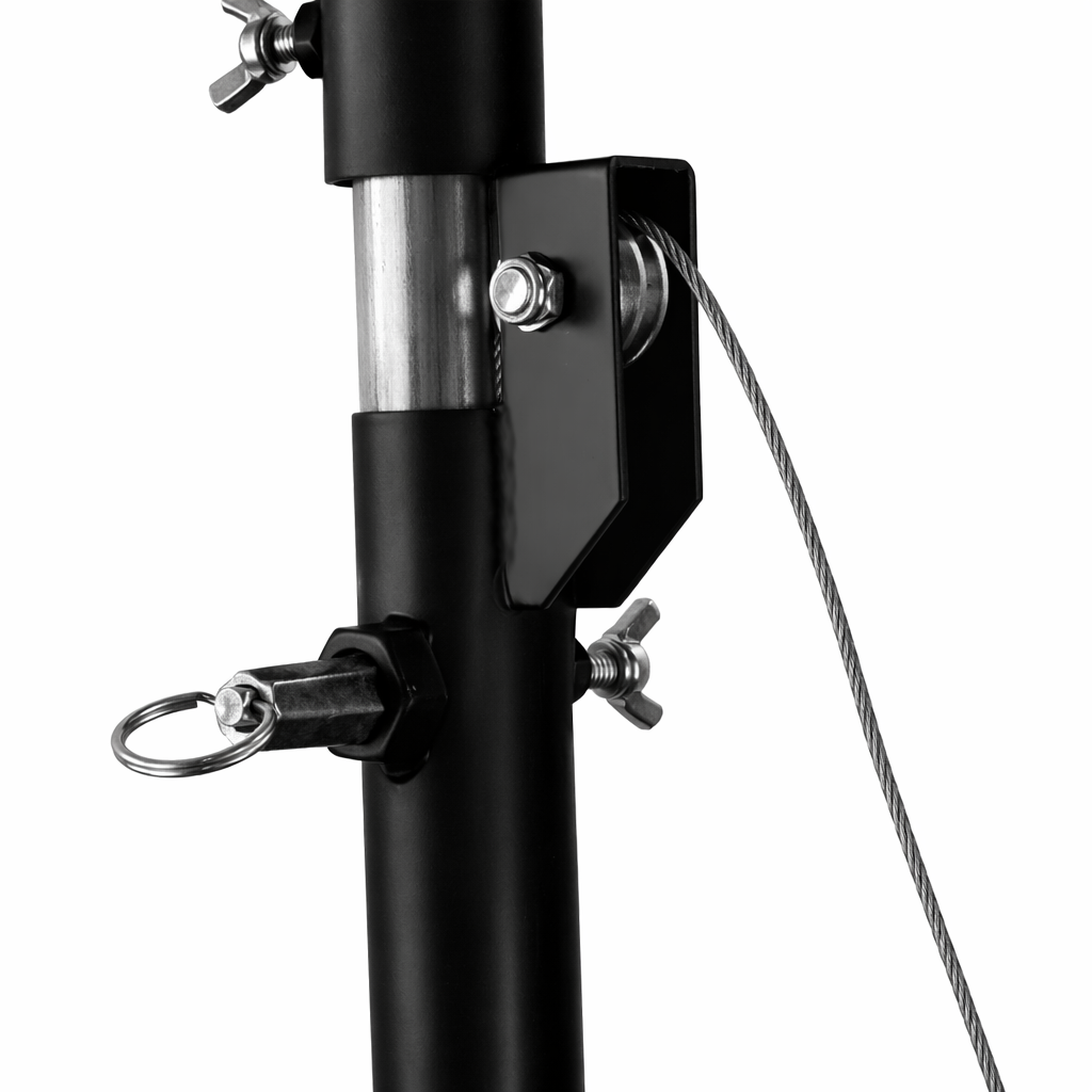 Hardman LS2 wind-up, pied d’éclairage, de 1,6 à 2,8 m, 50 kg