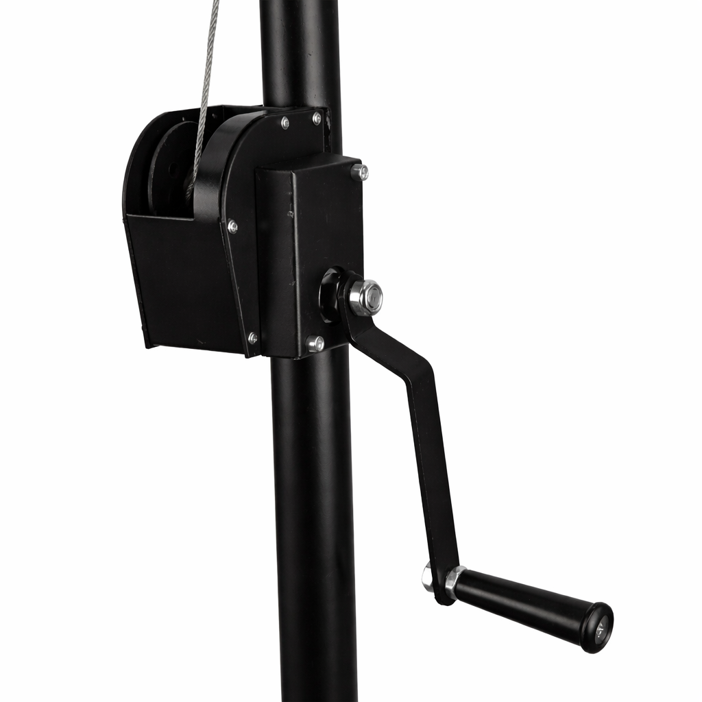 Hardman LS2 wind-up, pied d’éclairage, de 1,6 à 2,8 m, 50 kg